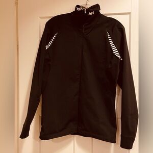 Helly Hansen Black and White Striped Jacket